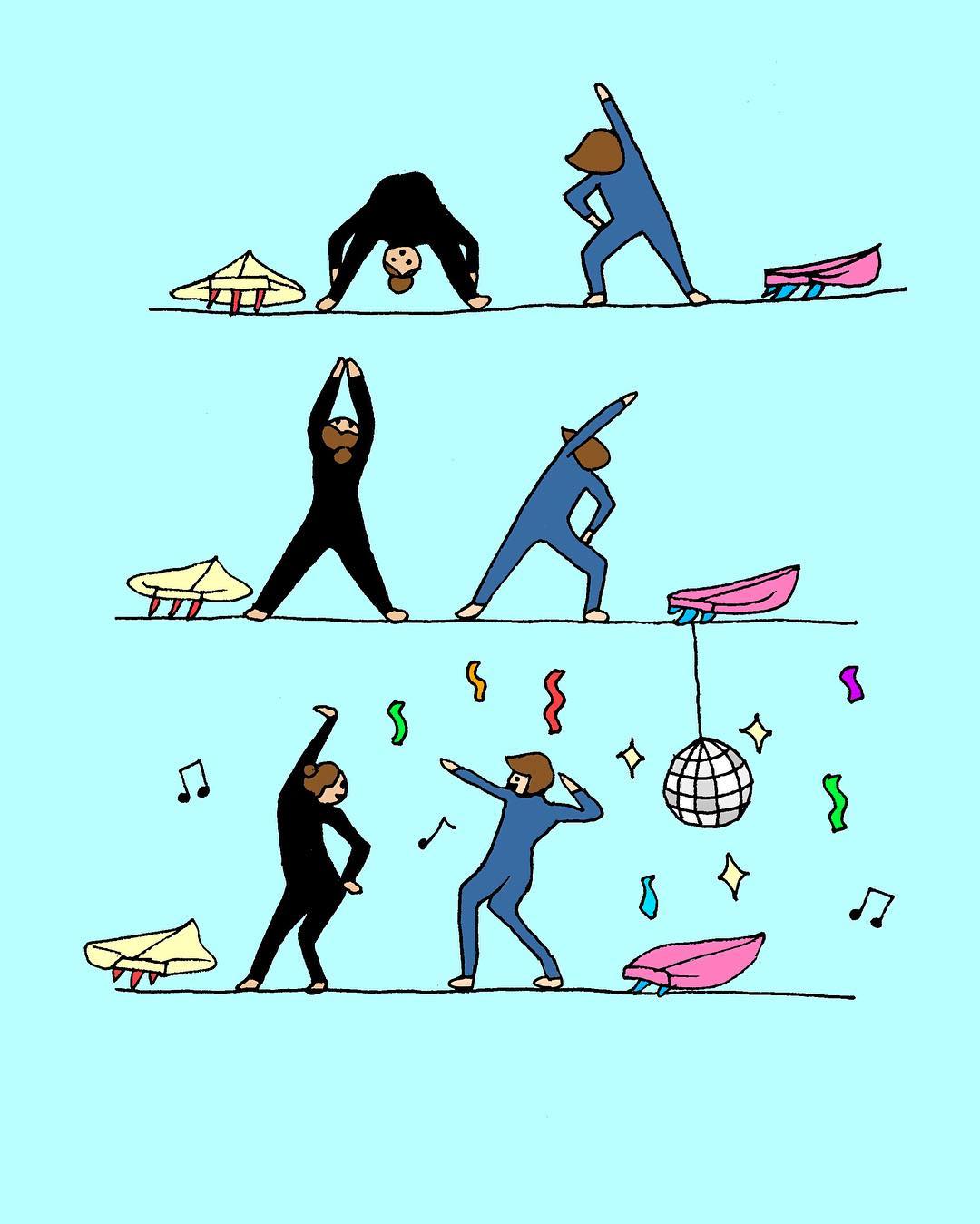 Dance, Dance, Dance. Robin Lanei Relatable Surf Cartoons For Women